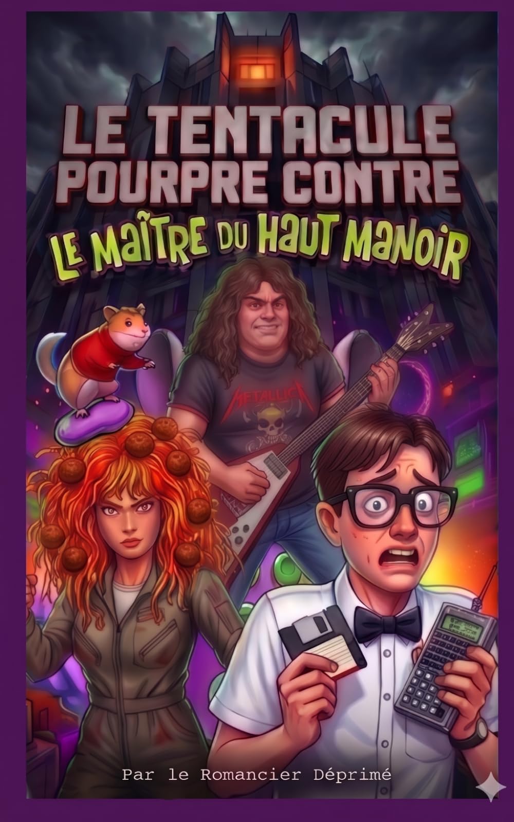 Le tentacule pourpre contre le maître du haut manoir