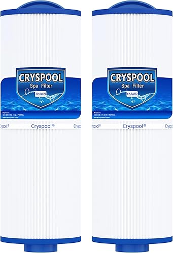 Cryspool Filtro de spa y bañera de hidromasaje compatible con Unicel 4CH-949, PWW50L, Rising Dragon, Waterway, Dynasty Spas, FC-0172. 50 pies