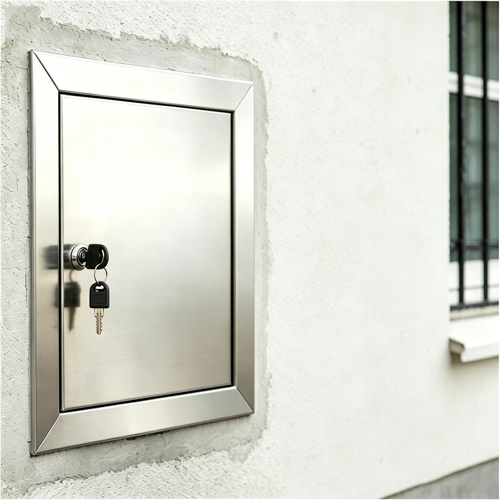 Oracra Access Panel Large Electrical Wall Utility Access Panel,10x10/12x14/16x24/18x18/24x24/28x30 in, Lockable Crawl Space Access Door, Stainless Steel Inspection Hatch(30x30in/75x75cm)