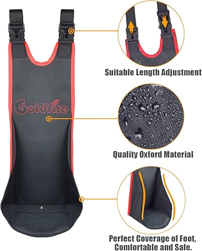 Miniatura 4 de Sresk Reposapiés trasero del pasajero, universal, ajustable, plegable, resistente al desgaste, compatible con Sportsman Rancher Griz, almohadillas