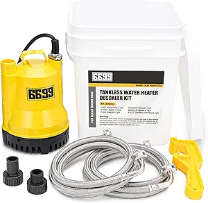 Tankless Water Heater Flushing Kit Just add Vinegar Descaler Easy to Clean Water Heaters SUB 1600 KIT02