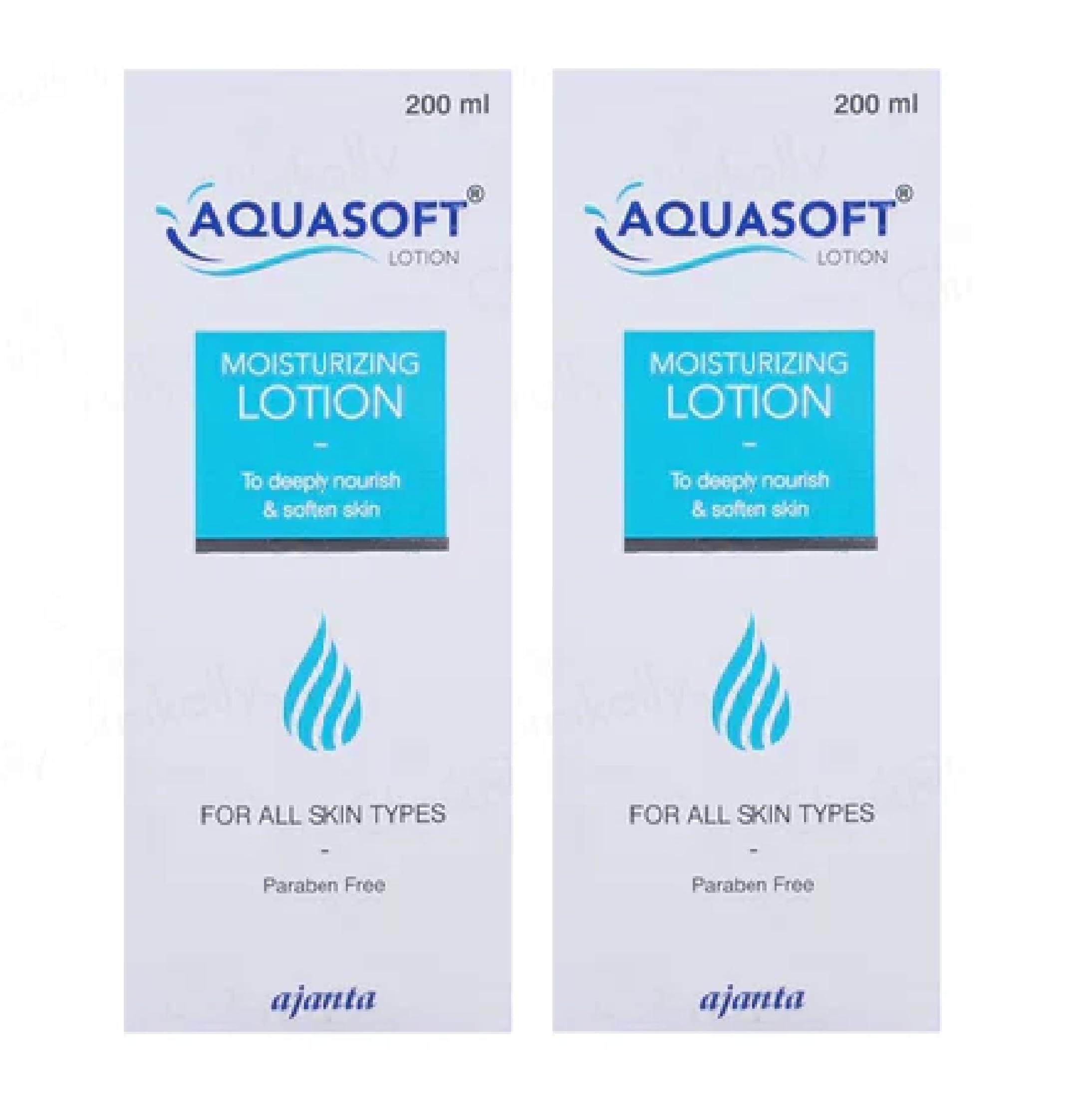 NEW AQUASOFT DAILY MOISTURIZING LOTION 200ML (Pack of 2 * 200ml)
