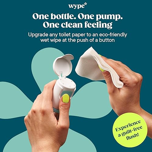Miniatura 2 de Wype Gel de papel higiénico para toallitas húmedas sostenibles y desechables kit de inicio y mini de viaje - Esenciales para vacaciones