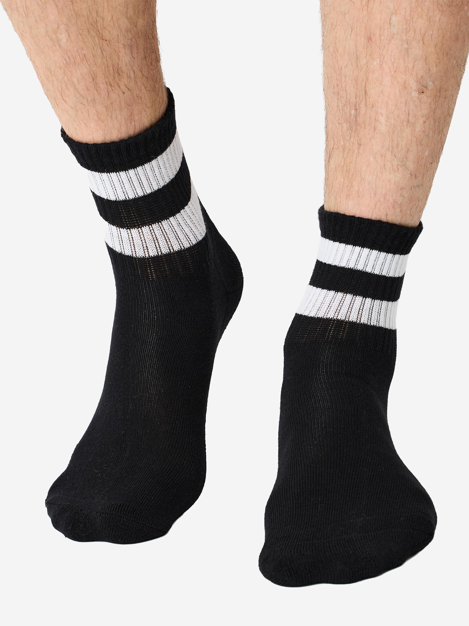 NUR DIE Herren Sportsocken 15-Pack Short Track - weiß Größe