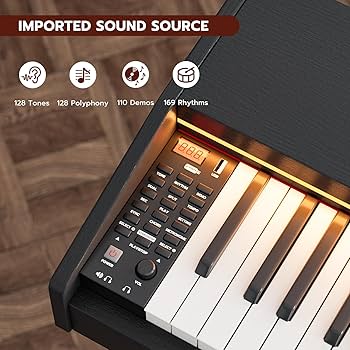 Amazon.com: UMOMO UM-725 88 Key Weighted Digital Piano with