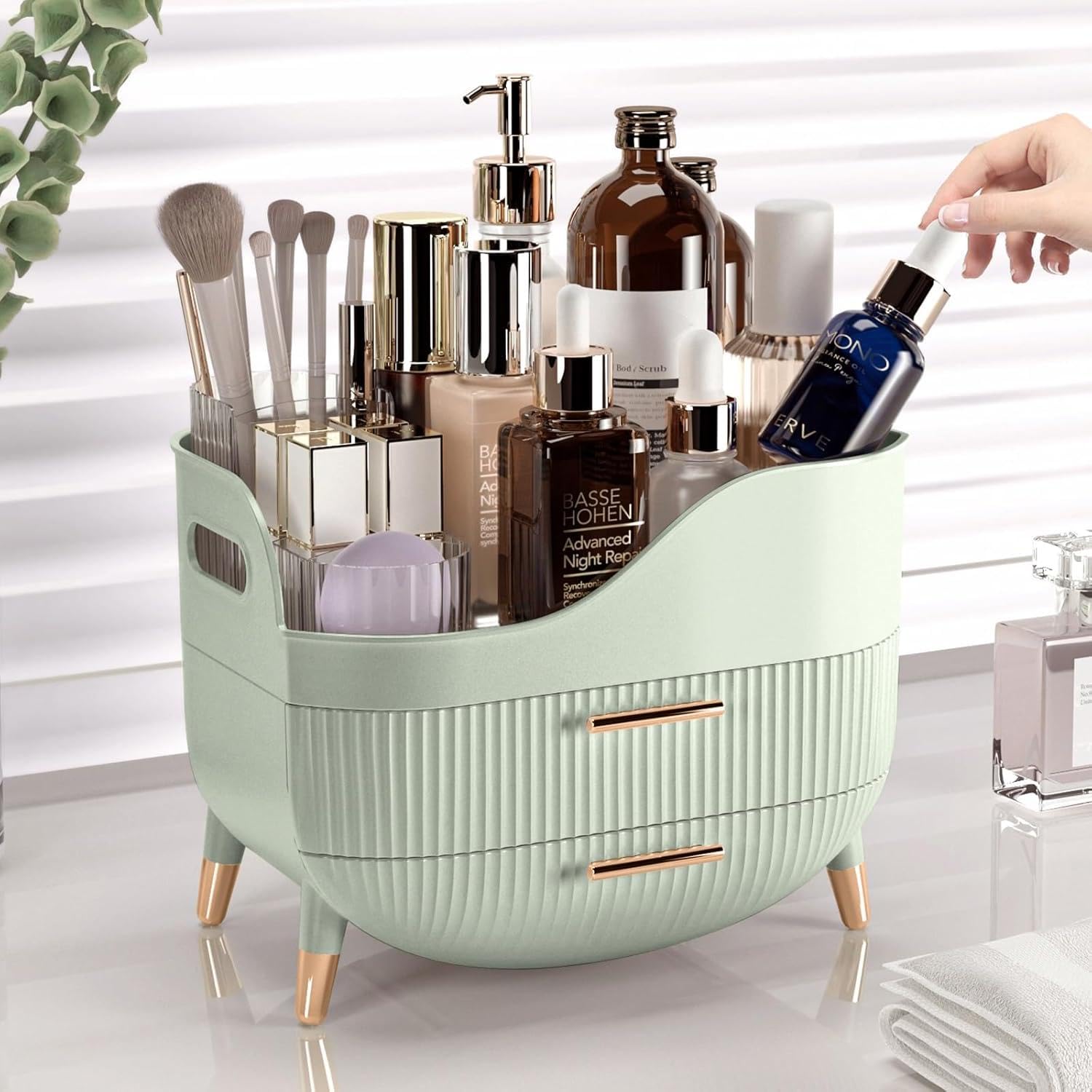 Suyoo Makeup Organiser with Drawers - Image 3