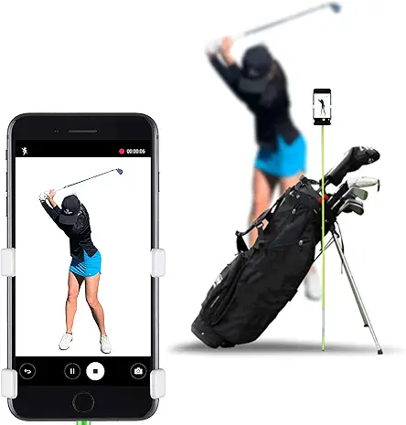 SelfieGOLF Record Golf Swing - Cell Phone Holder...
