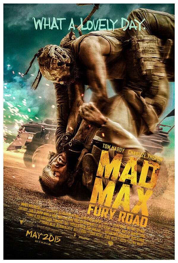 Mad Max - Fury Road - Movie Poster - Teaser - Tom Hardy-24 x 36 Inches