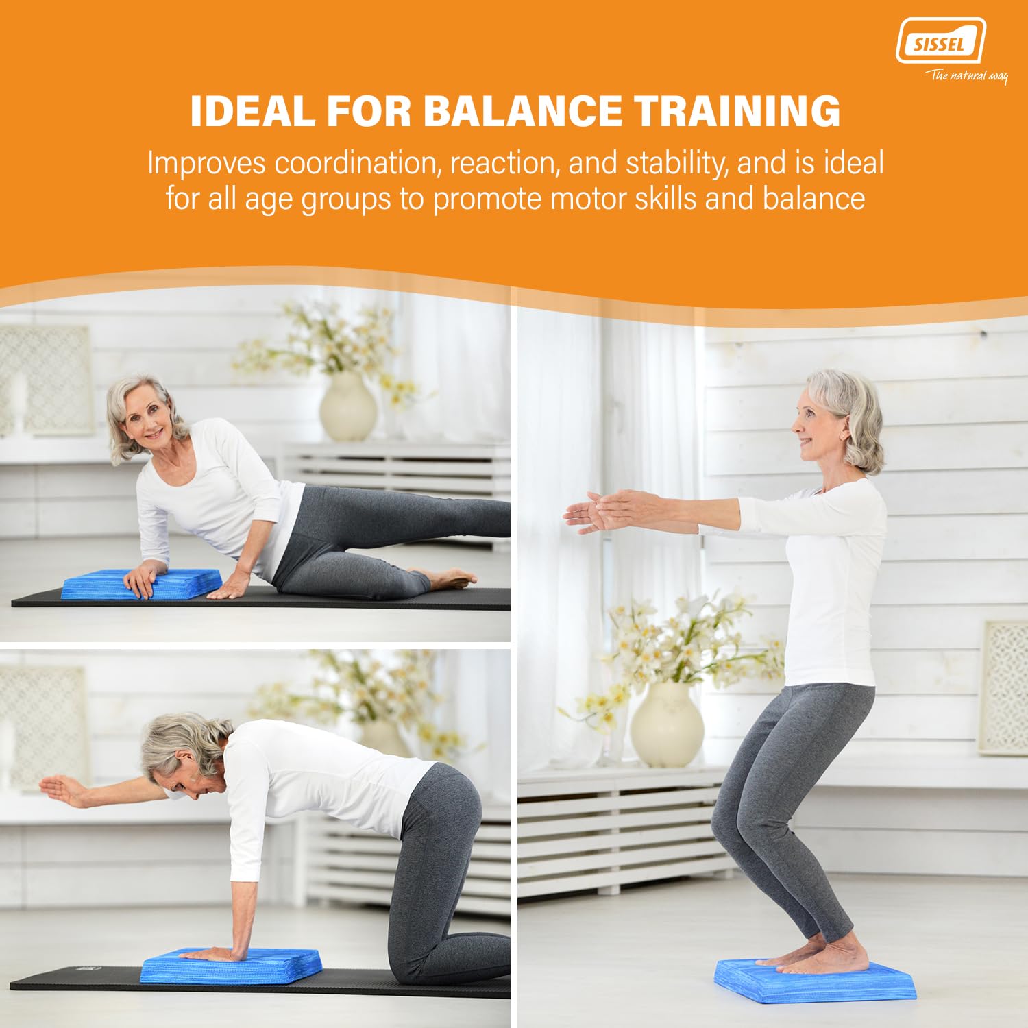 Sissel Balancefit niebieski