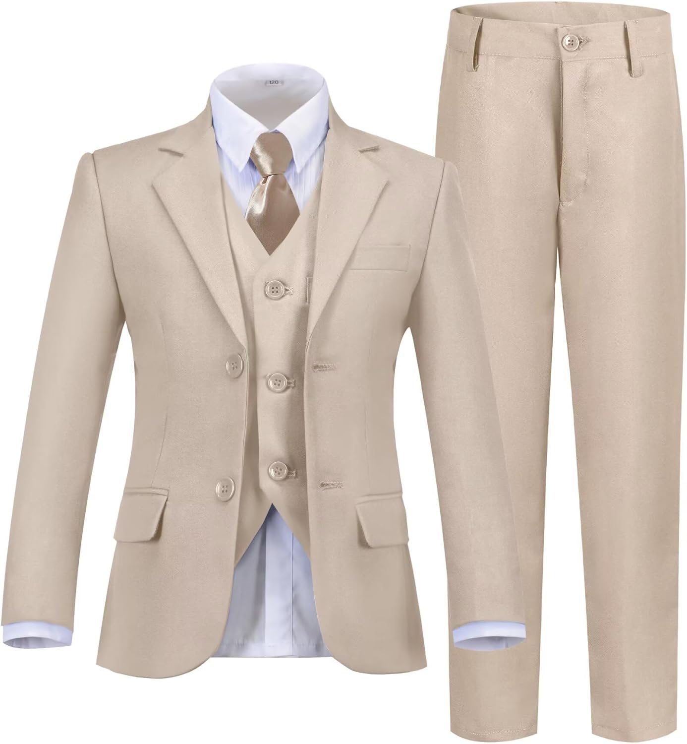 Boys Suit Kids Suits Tuxedo for Boys Toddler Vest Pants Set Ring Bearer Outfit Dress Clothes