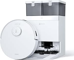 ECOVACS DEEBOT T30C Pro Omni GEN 2 Robot Vacuum Cleaner with Cleaning Function, Suction 18000Pa, Automatic Emptying, Hot Air Drying, 200 Minutes Duration, Ideal for Hair asin的图片