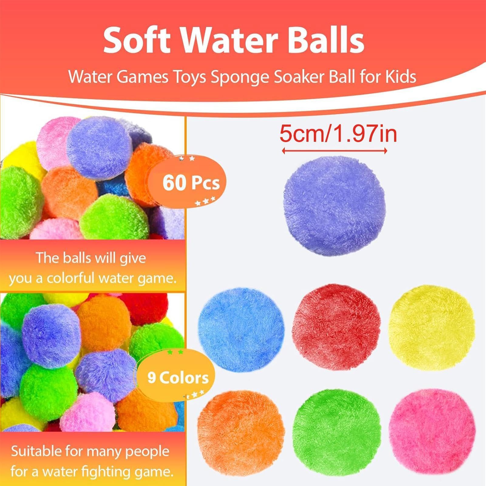 Palloncini Acqua Riutilizzabili | Palline Splash Rapidi | Piscina