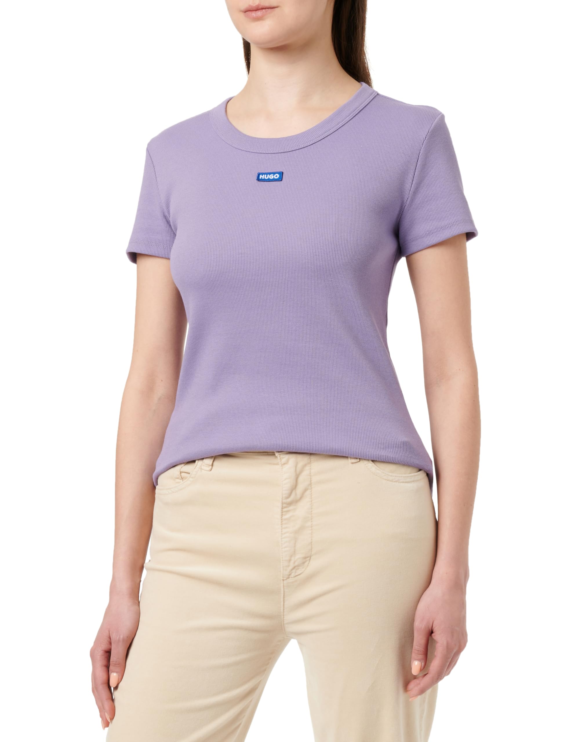 Hugo Damen Easy Tee_b 10257055 01 T_Shirt (1er Pack)