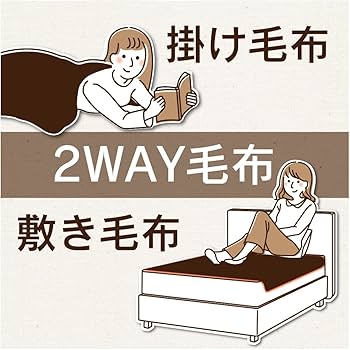 Amazon | 電響社(Denkyosha) ゼピール(Zepeal) 電気掛敷毛布