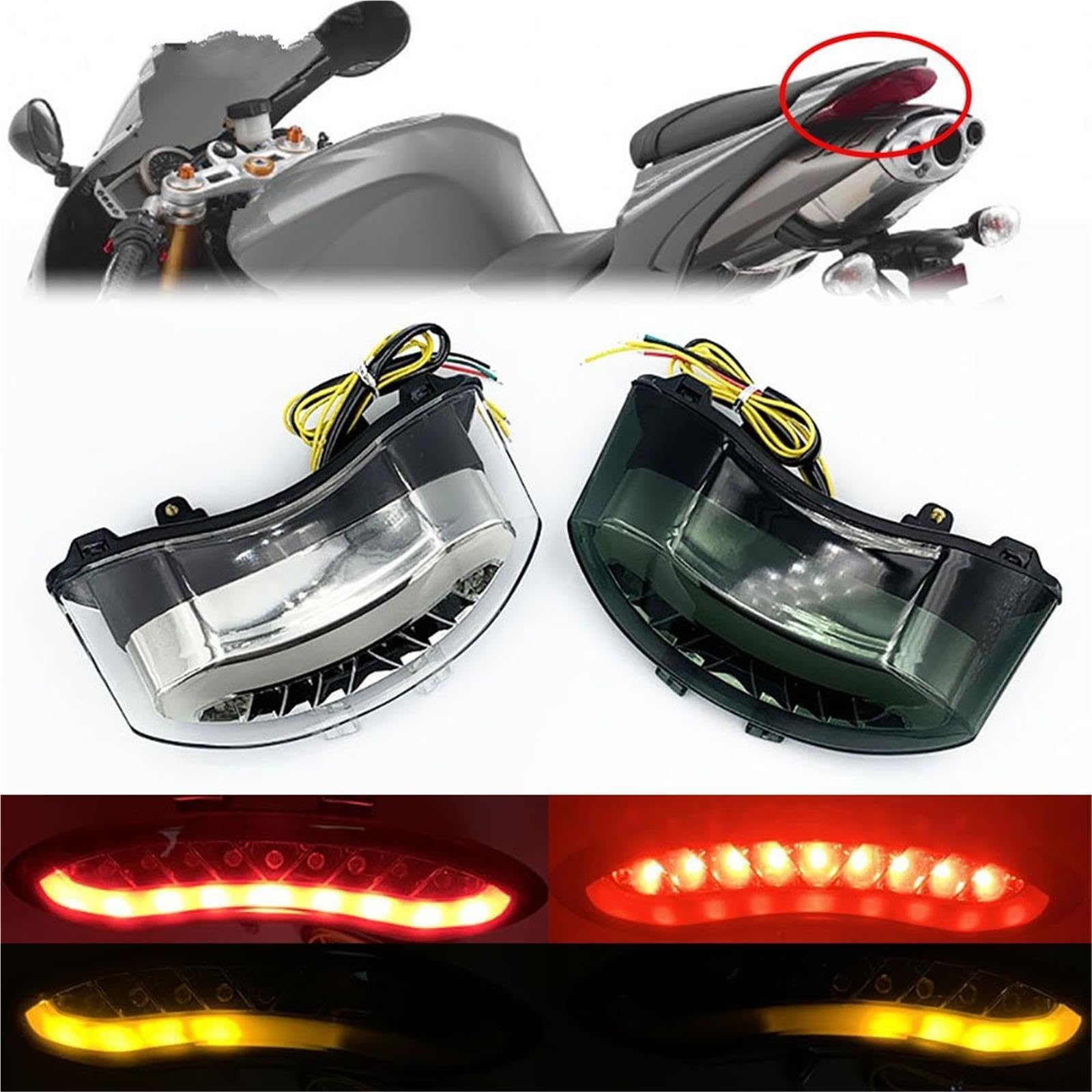 Luz Trasera De Freno Motocicleta Luz Trasera LED Motocicleta