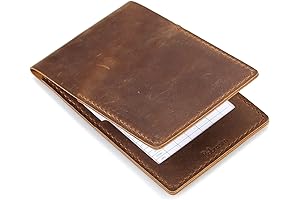 Robrasim Premium Handcrafted Leather Golf Scorecard Holder