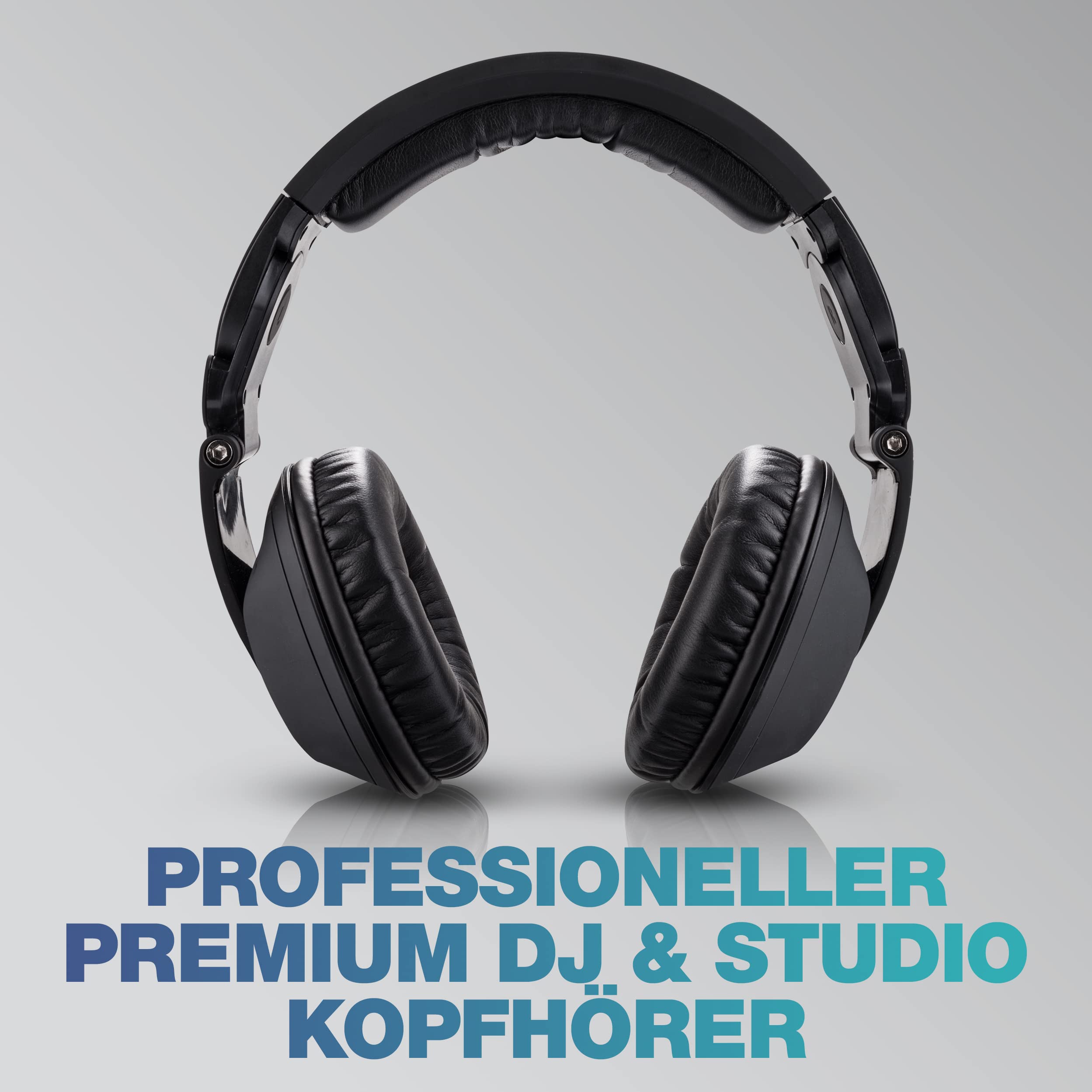 Reloop RHP-20 Knight - Professioneller DJ-Kopfhörer in geschlossener Dreh- und Klappbauweise