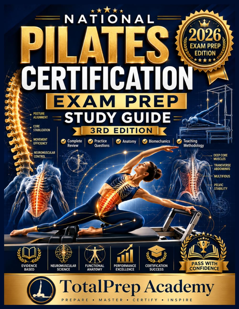 NATIONAL PILATES CERTIFICATION EXAM PREP STUDY GUIDE: 3RD EDITION