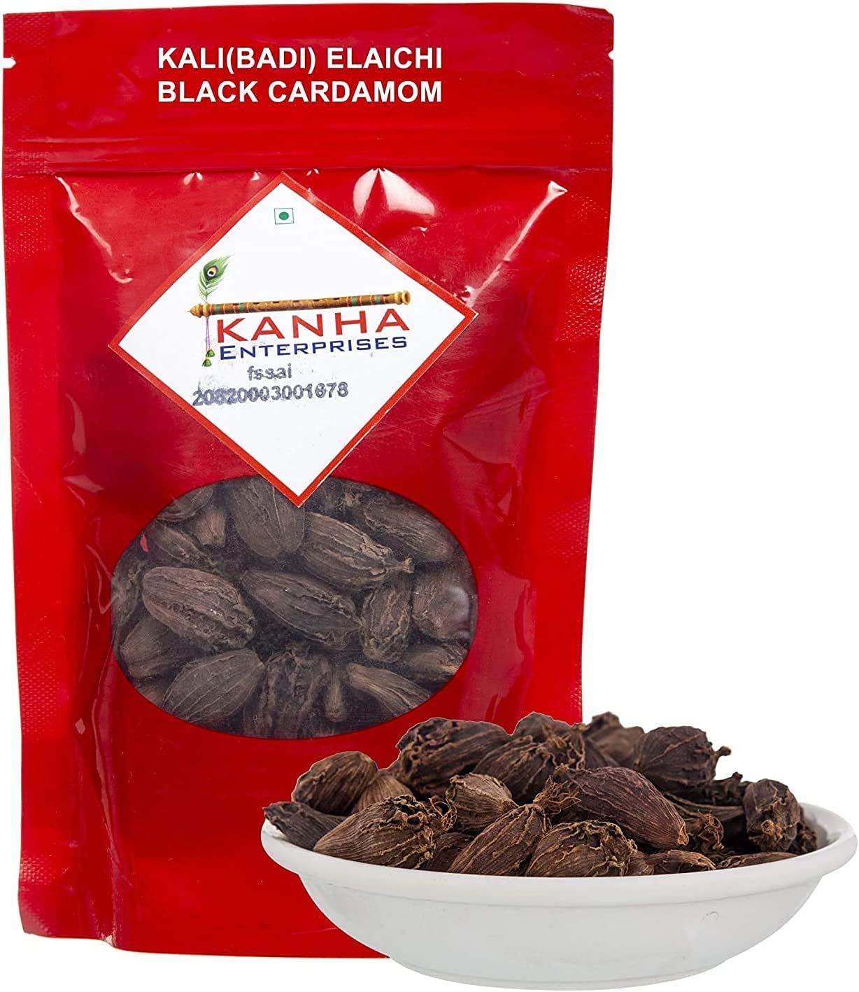QRA Kanha Enterprises Natural Fresh Dried Black Cardamom Kali Elaichi (1 Kg)