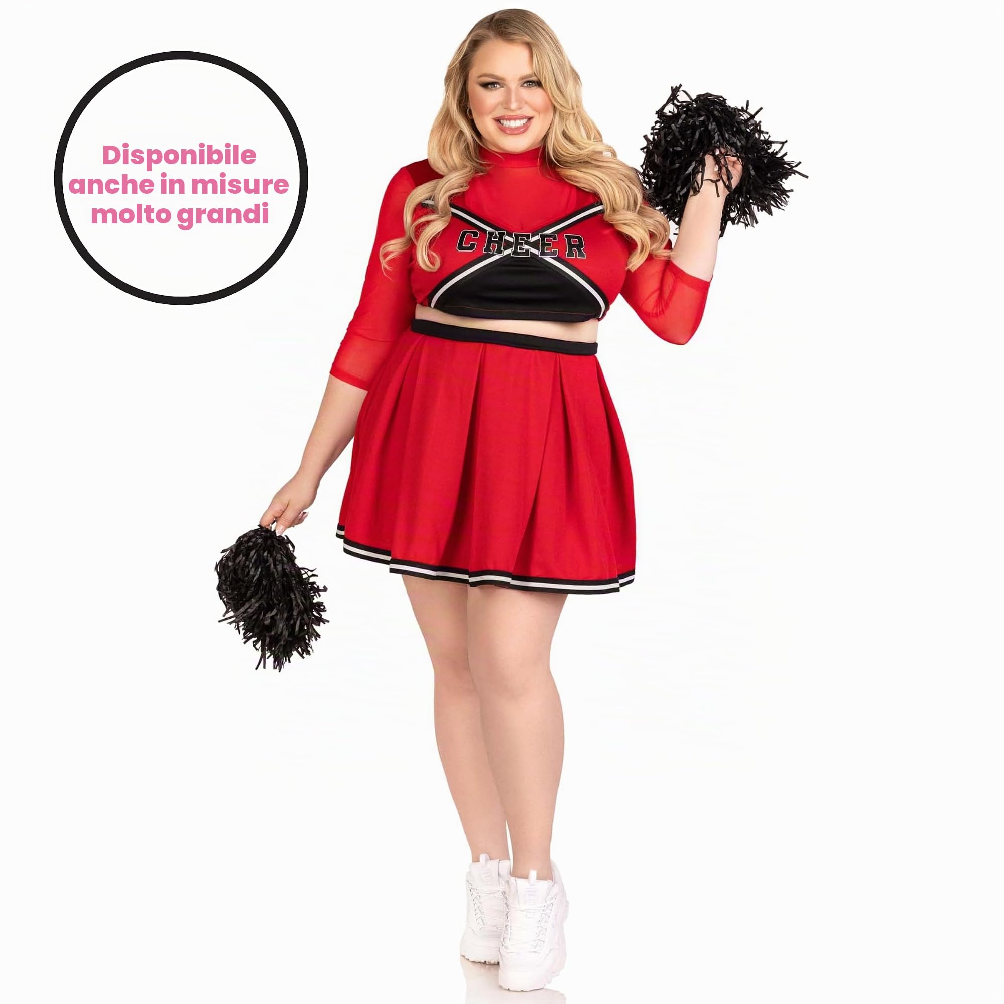 Leg Avenue Varsity Cheerleader Babe Costumi da donna Donna