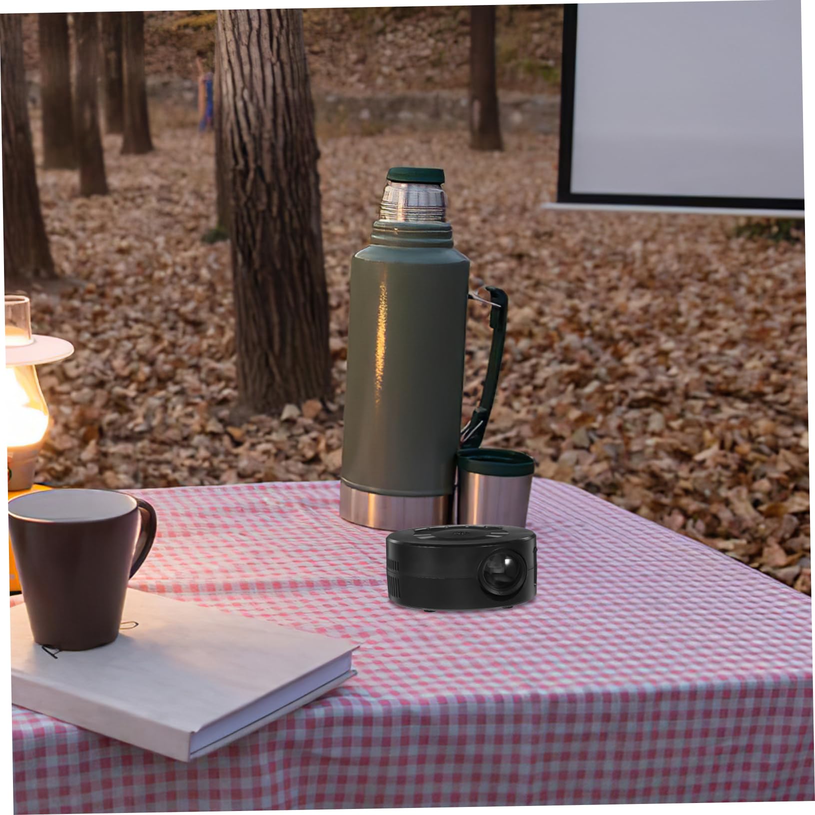 Mini Proiettore Portatile Con Speaker Proiettore Per Ragazza e Compatibile Con Tablet e Smartphone Mirroring e Led Ore