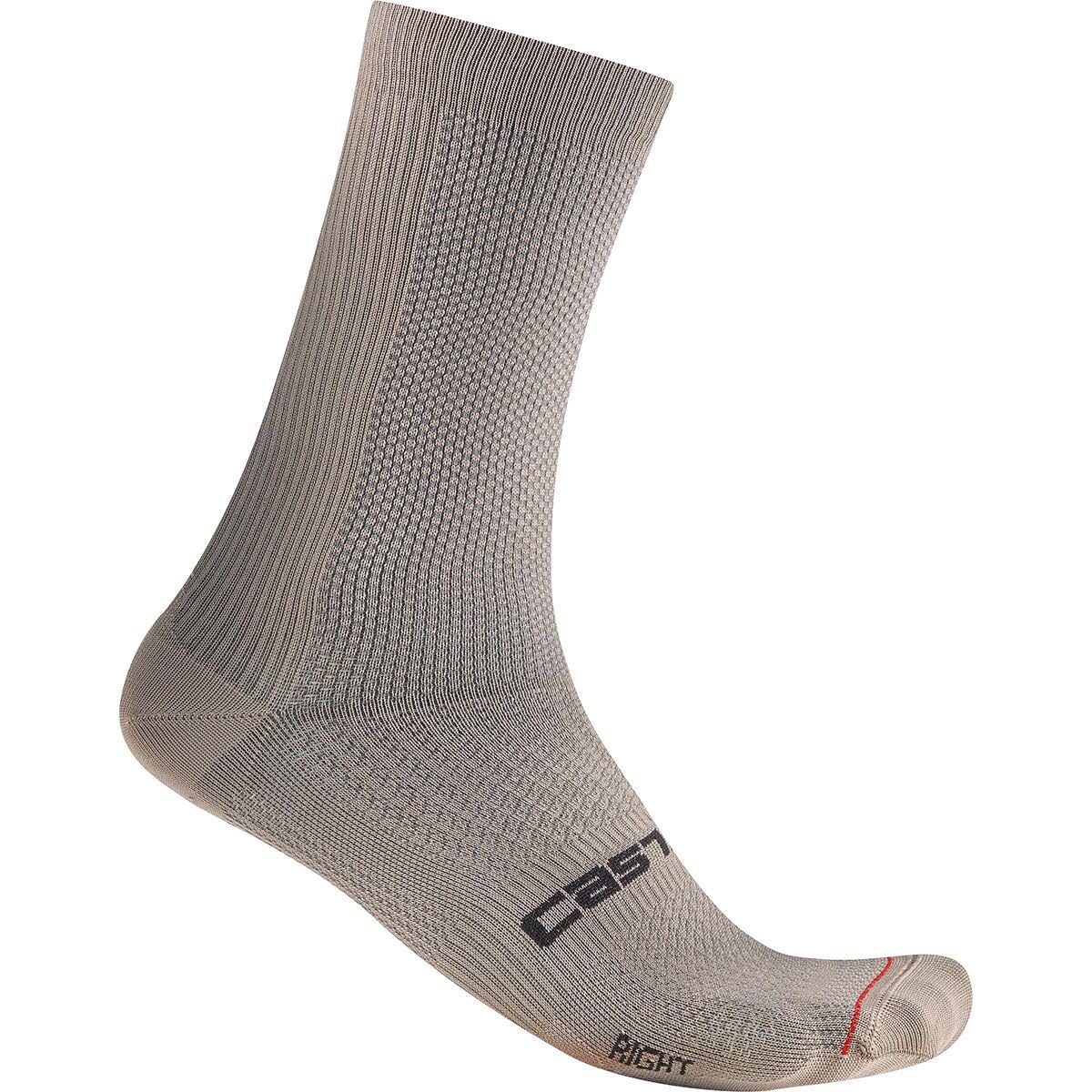 Espresso 18 Sock, Clay, L/XL