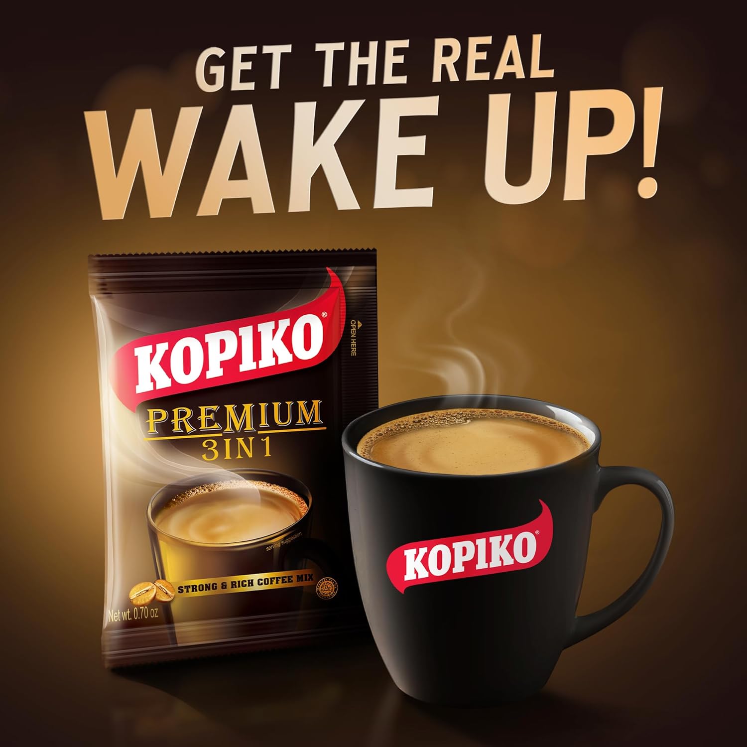 Kopiko 3 in 1 Instant Coffee, 21.2 Ounce...