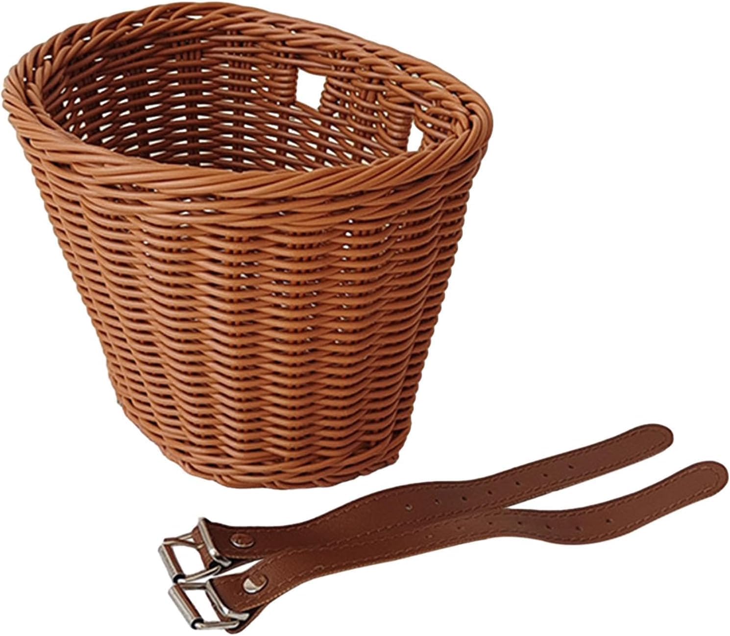 Cestino per bici per bambini in vimini fatto a mano cestino in vimini per bicicletta cestino anteriore per manubrio scooter cestino per manubrio scooter cestino per bici per bambini borsa per bici da
