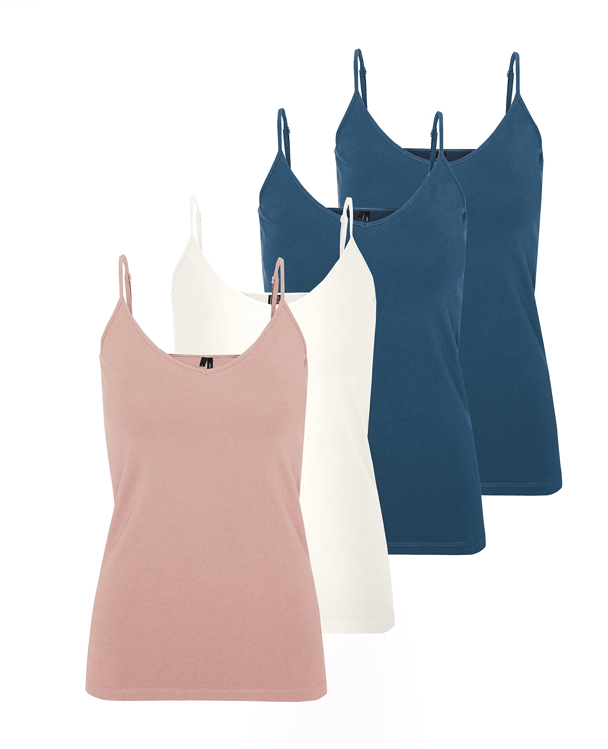 VERO MODA Damen Vmmaxi My Soft V Singlet Trägershirt / Cami Shirt