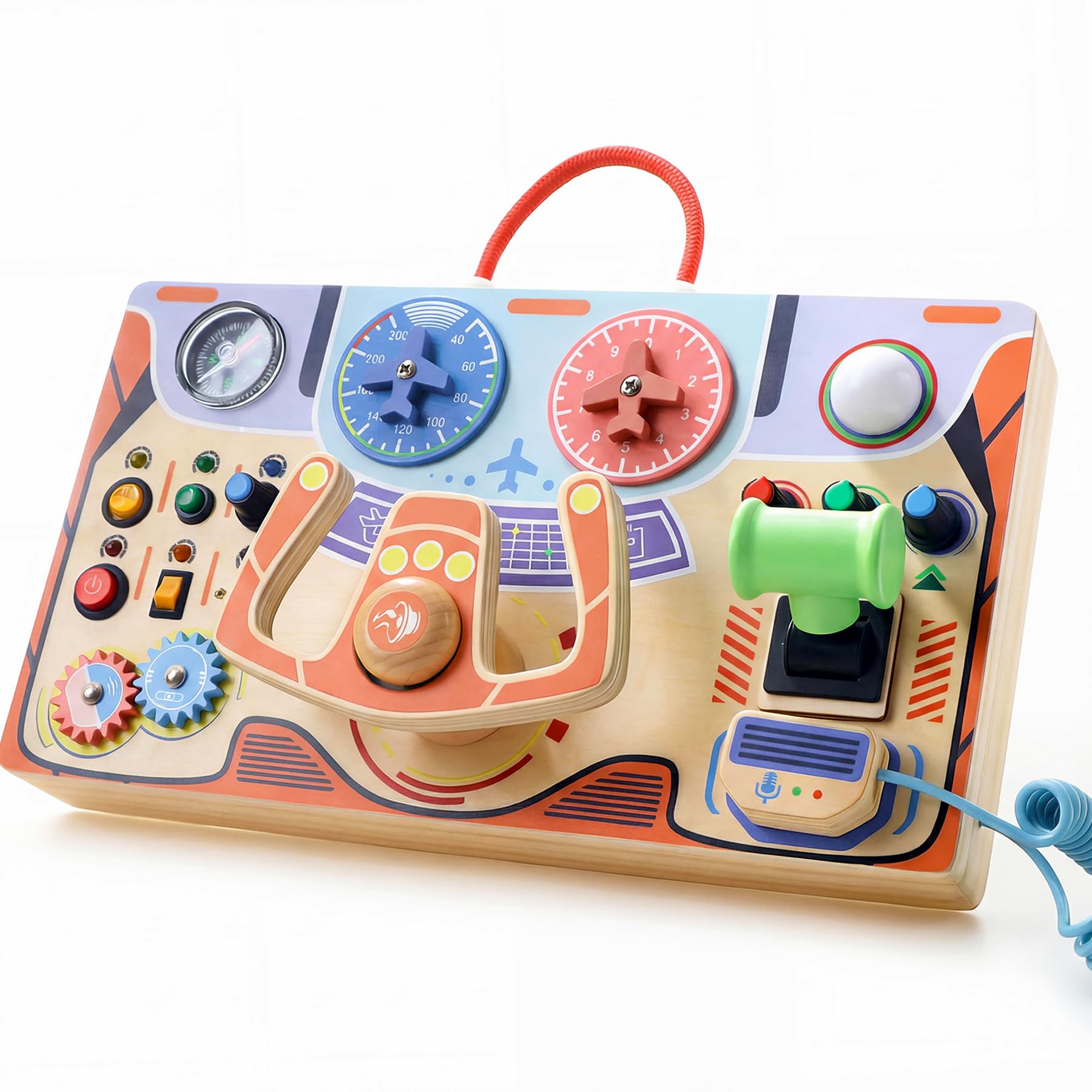 Teekdeer Steering Wheel Busy Board