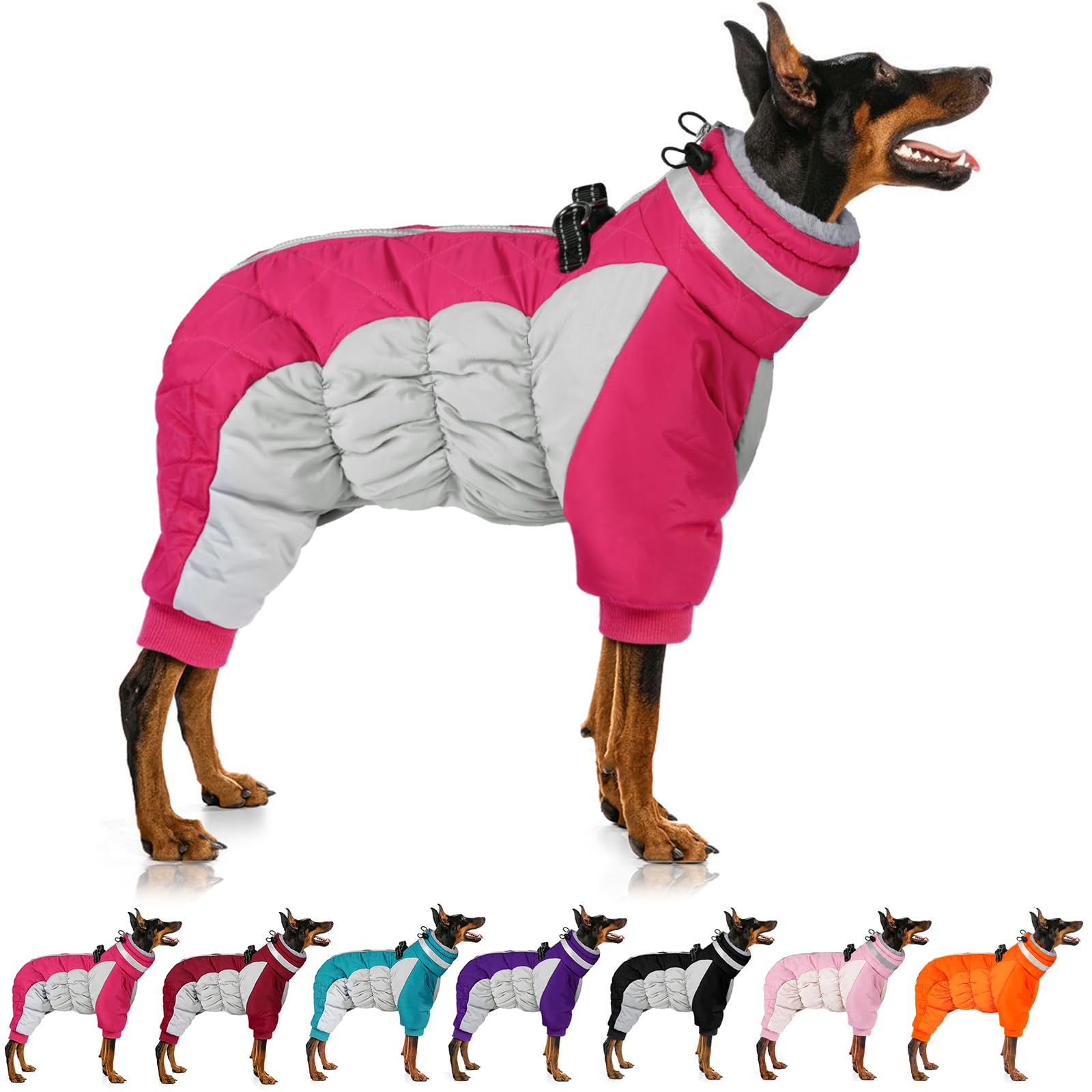 MIGOHI Full Body Dog Winter Coat with Turtleneck