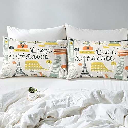 Vista 51 de Feelyou Juego de funda de edredón de vaca lechera, rosa y blanco, con estampado de fresa, vaca, para niños, adultos, kawaii, niñas, funda de edredón