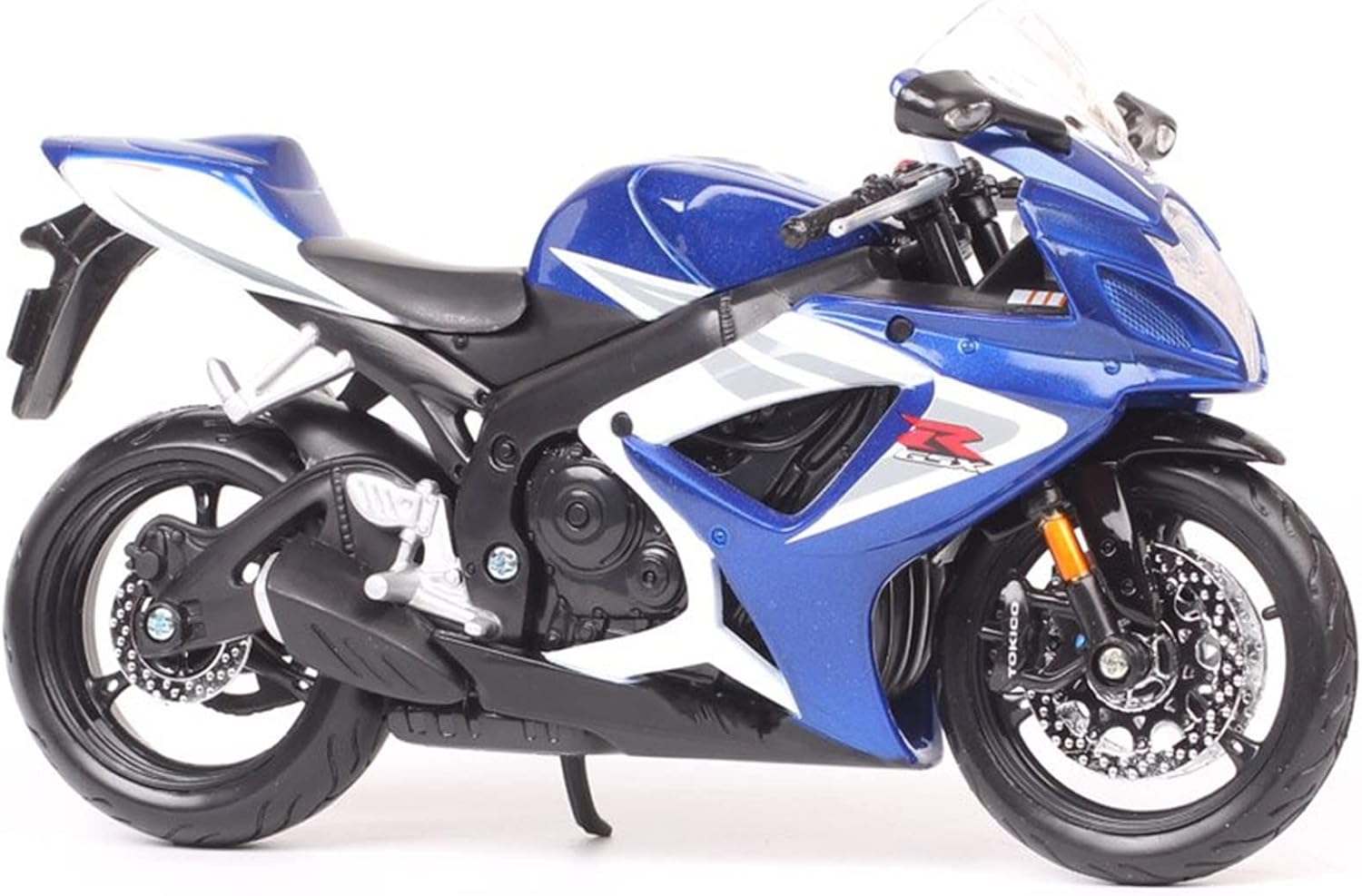 HTASFCI Motorcycle Model for Suzuki GSX-R750 1:12 Scale Diecast Moulded Motorbike Racing Diecast and Locomotive Car Sports Motorbike Bike Gixer Boyfriend's Locomotive Replica