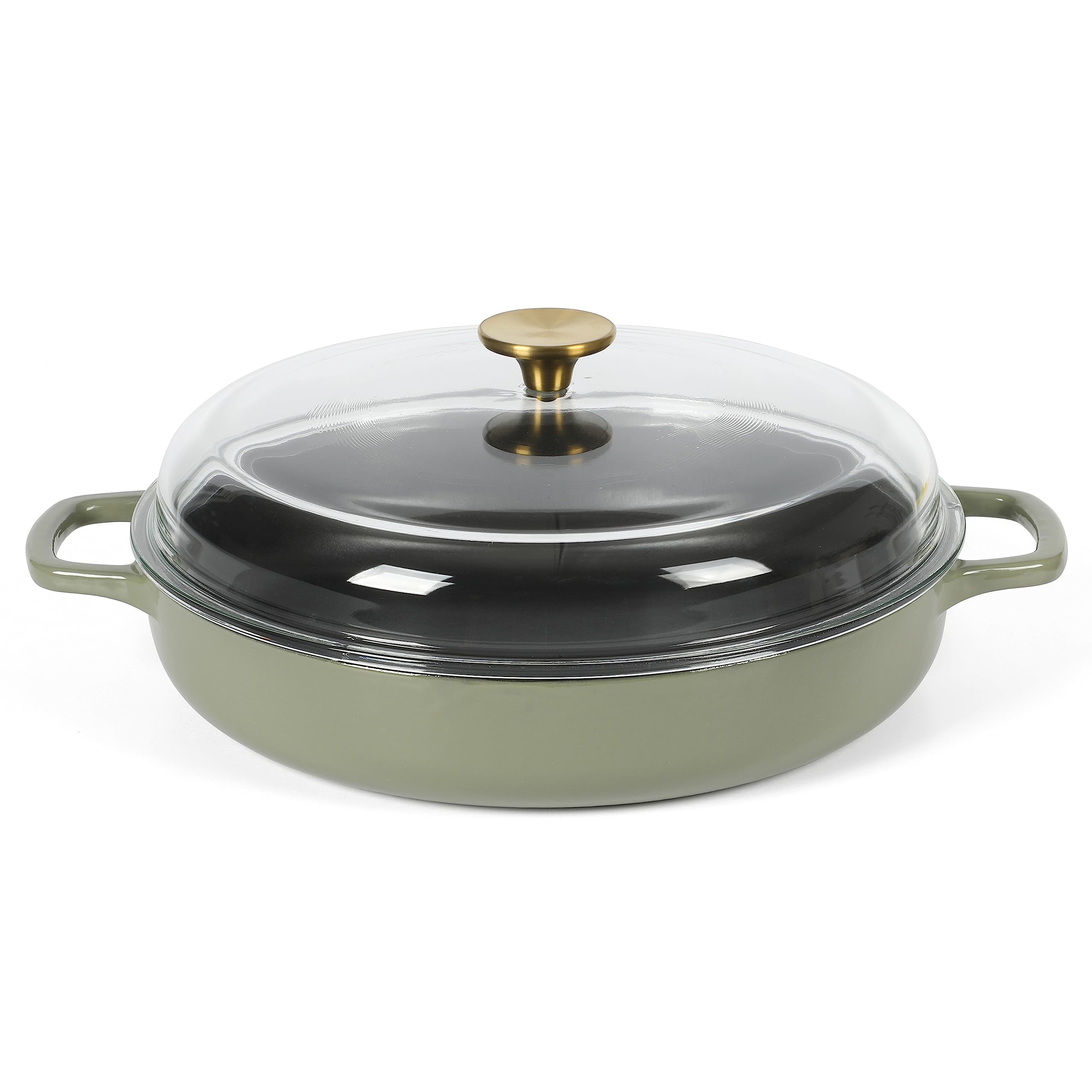 Sur La Table Enameled Cast Iron Braiser Pan -1