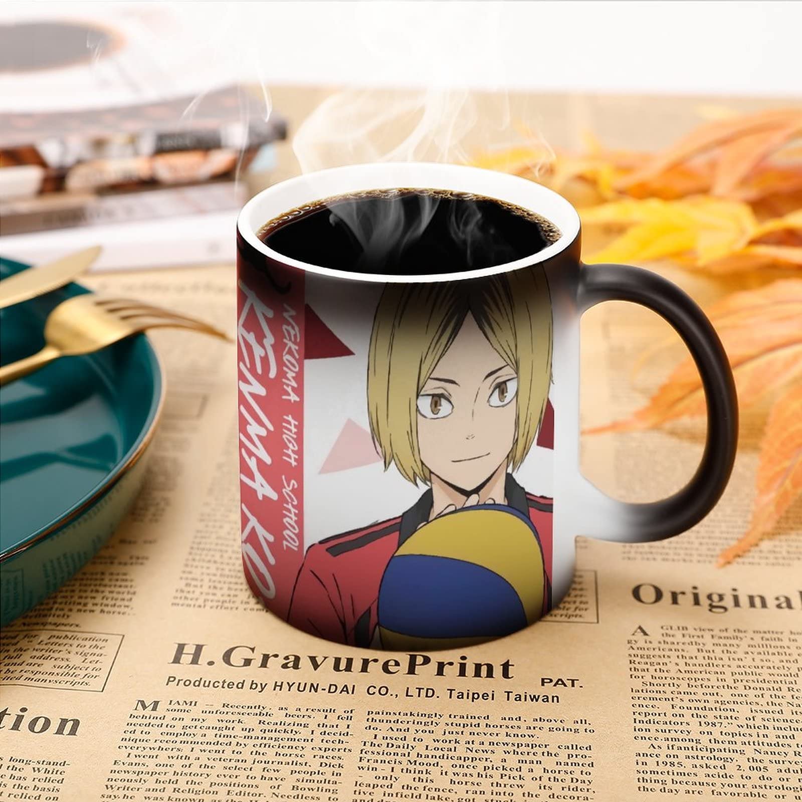 Amazon.co.jp: マグカップ 研磨くん Haikyuu!! ハイキュー!! アニメ