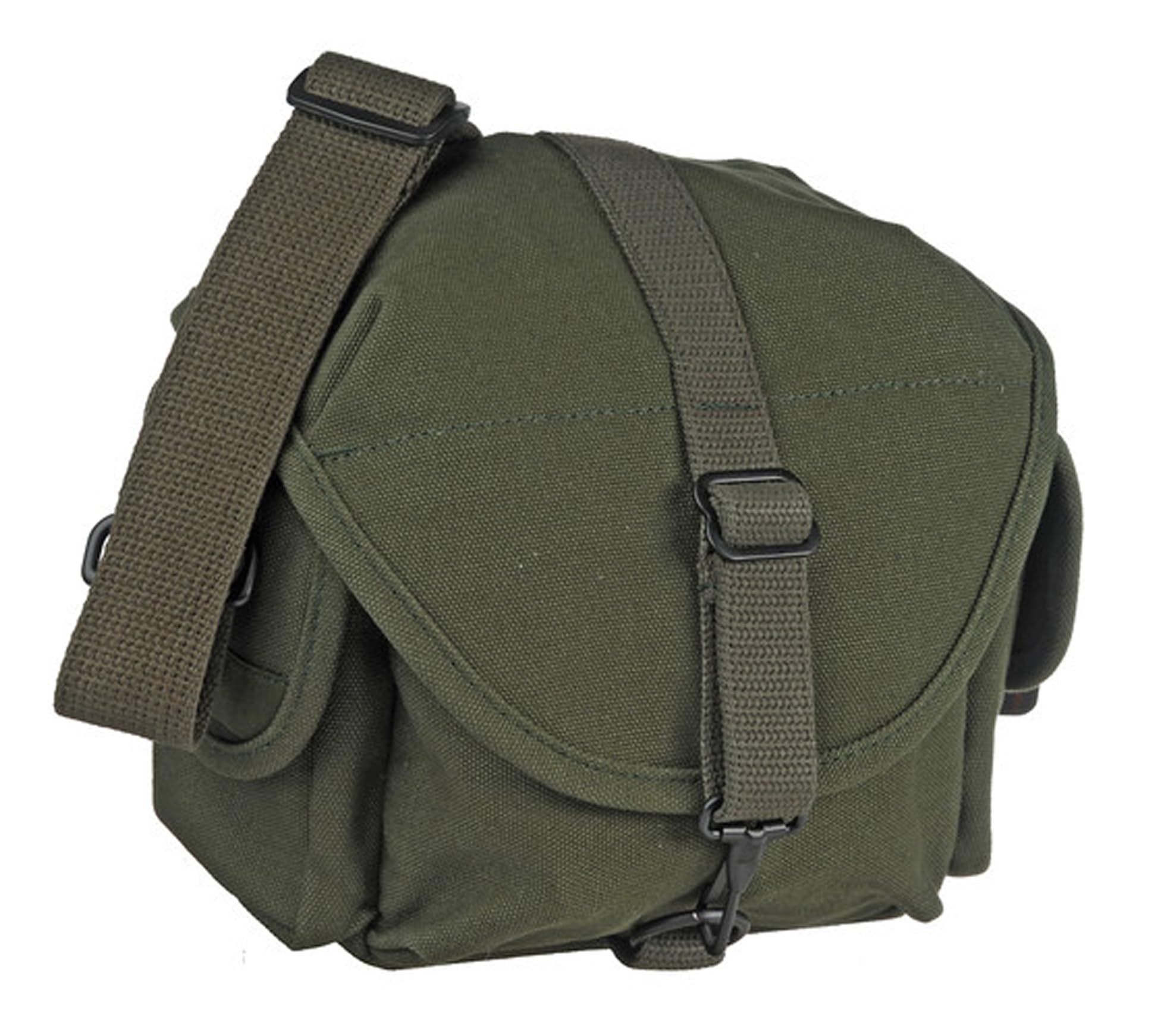 Domke F-8 Small Shoulder Bag for a small mirrorless, point and shoot camera and accessories Olive Green