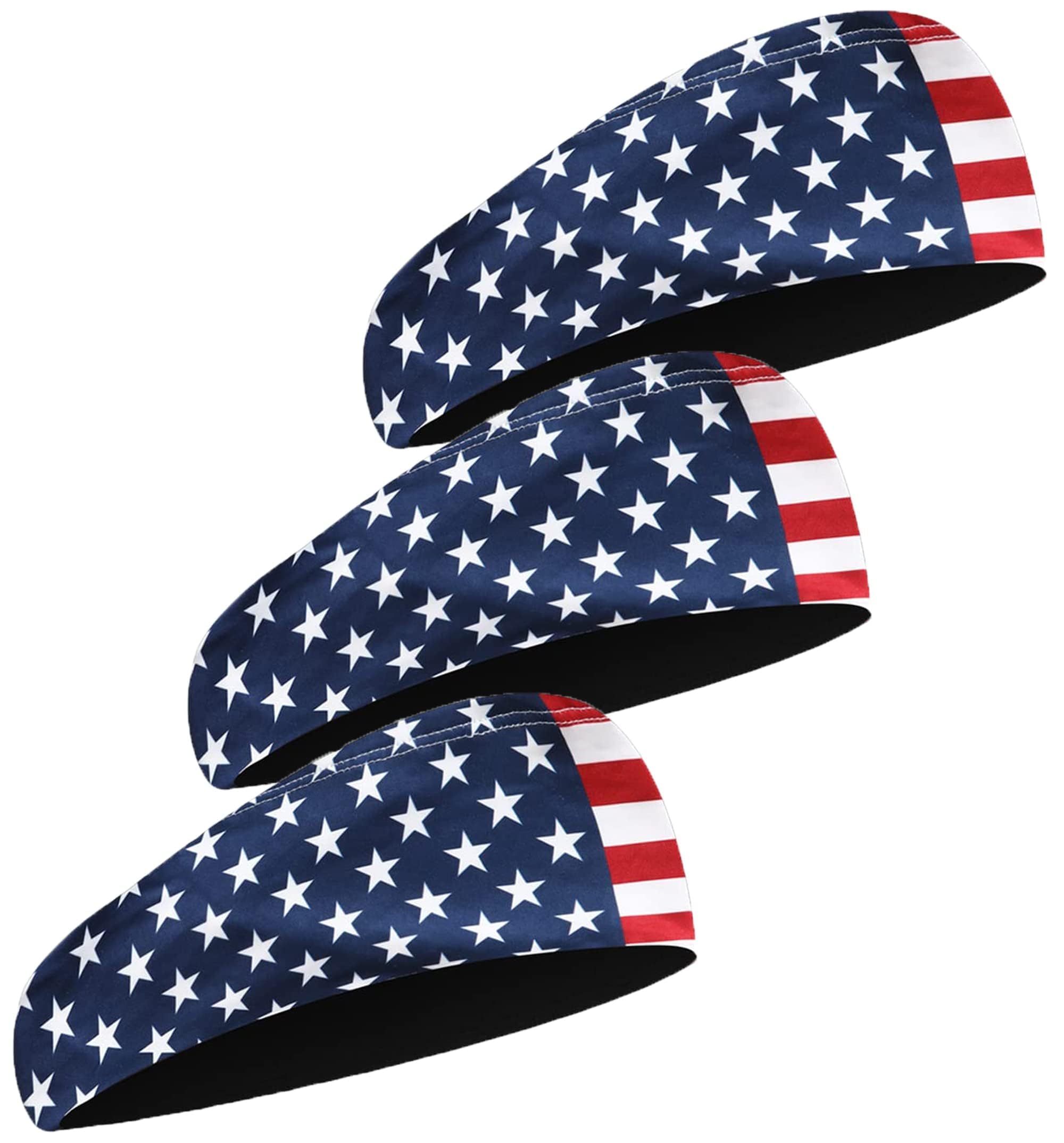 Tough Headwear Sport Headbands for Men - Workout Headbands for Women - Running Headband -Tennis Athletic Sweatband