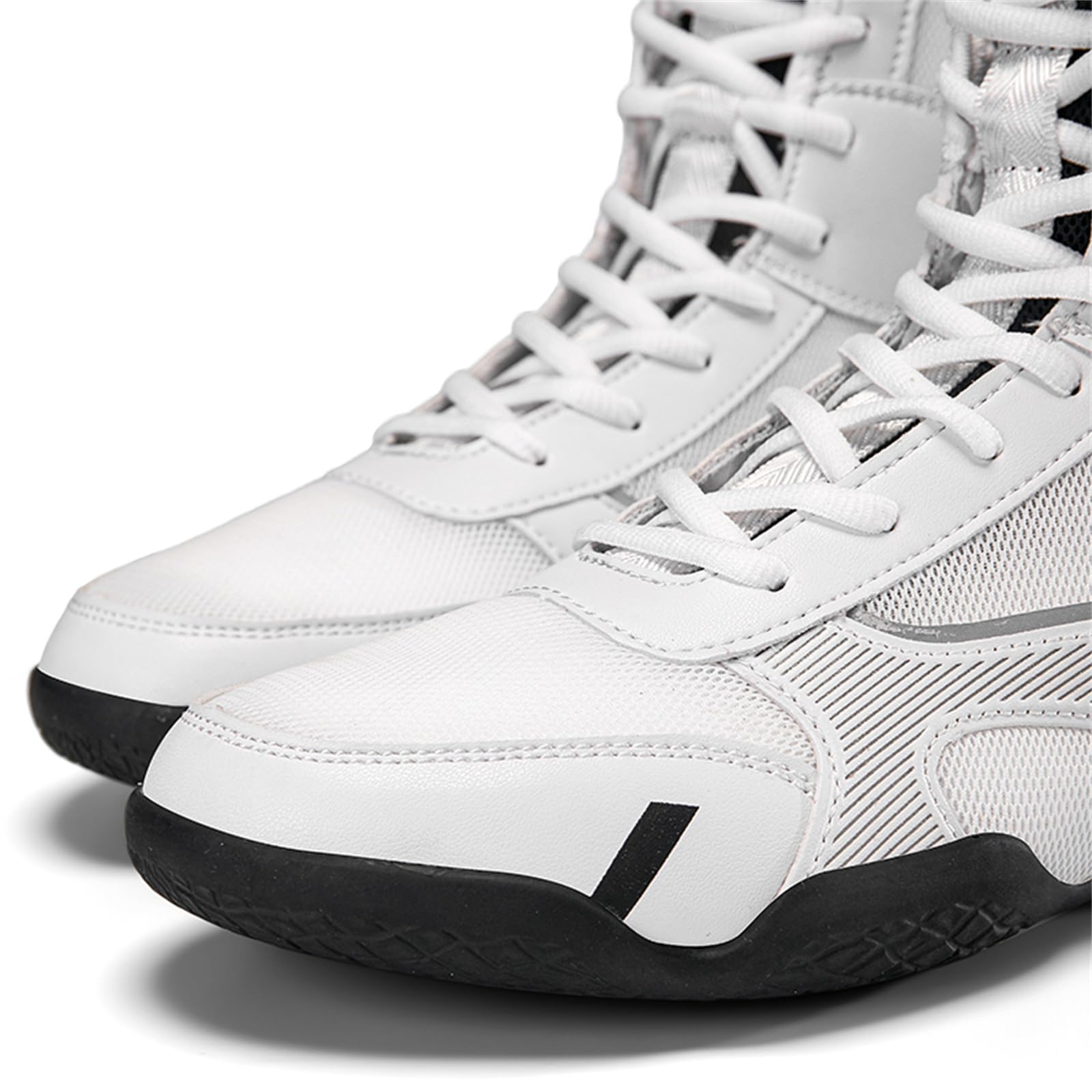 Zapatillas Lucha Boxeo Hombre Botas Interior Entrenamiento Combate