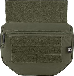 KRYDEX Tactical Dump Drop Pouch with Hook and Loop for JPC CPC AVS Vest Utility Tool Bag Airsoft Paintball - KRYDEX