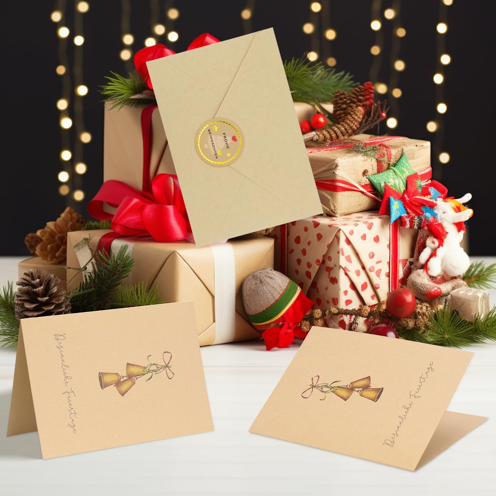 Tarjetas De Navidad, Tarjeta De Navidad Con Juego De Sobre, DIN A6, 6.7, image size:1600x1600