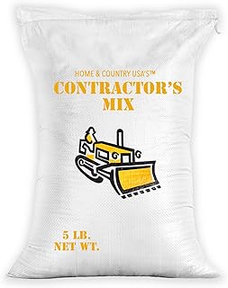 Contractors Choice Grass Seed - Premium Grass Seeds for Lawn - Ideal for Full Sun and Shade - 5 lb Grass Seed
