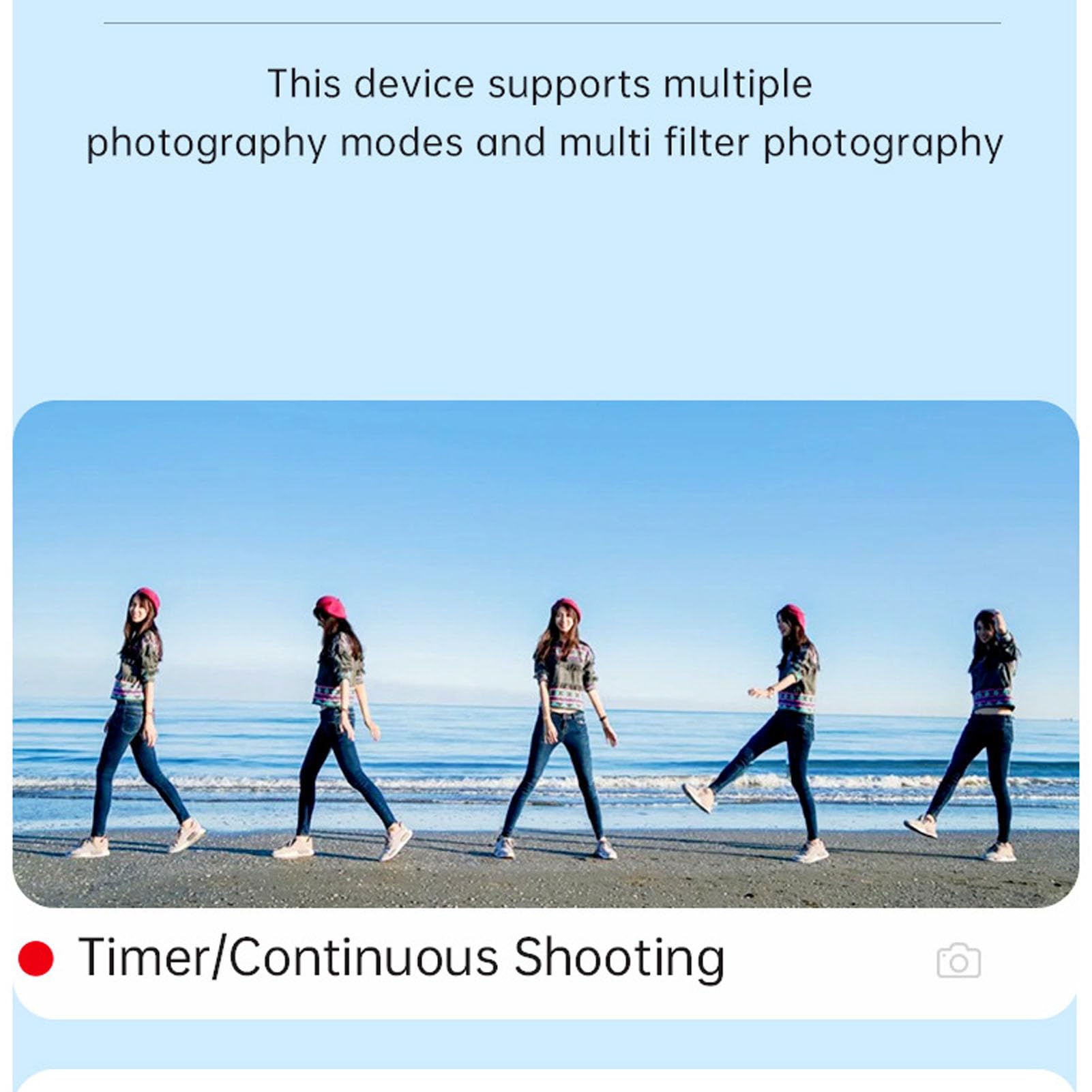 Bewinner Fotocamera Digitale 4K per la Fotografia, Fotocamera da 48MP con 3 "180 ° Flip Screen, Anti Shake, 18X Digital Zoom Vlog da Viaggio per Principianti (BLACK)