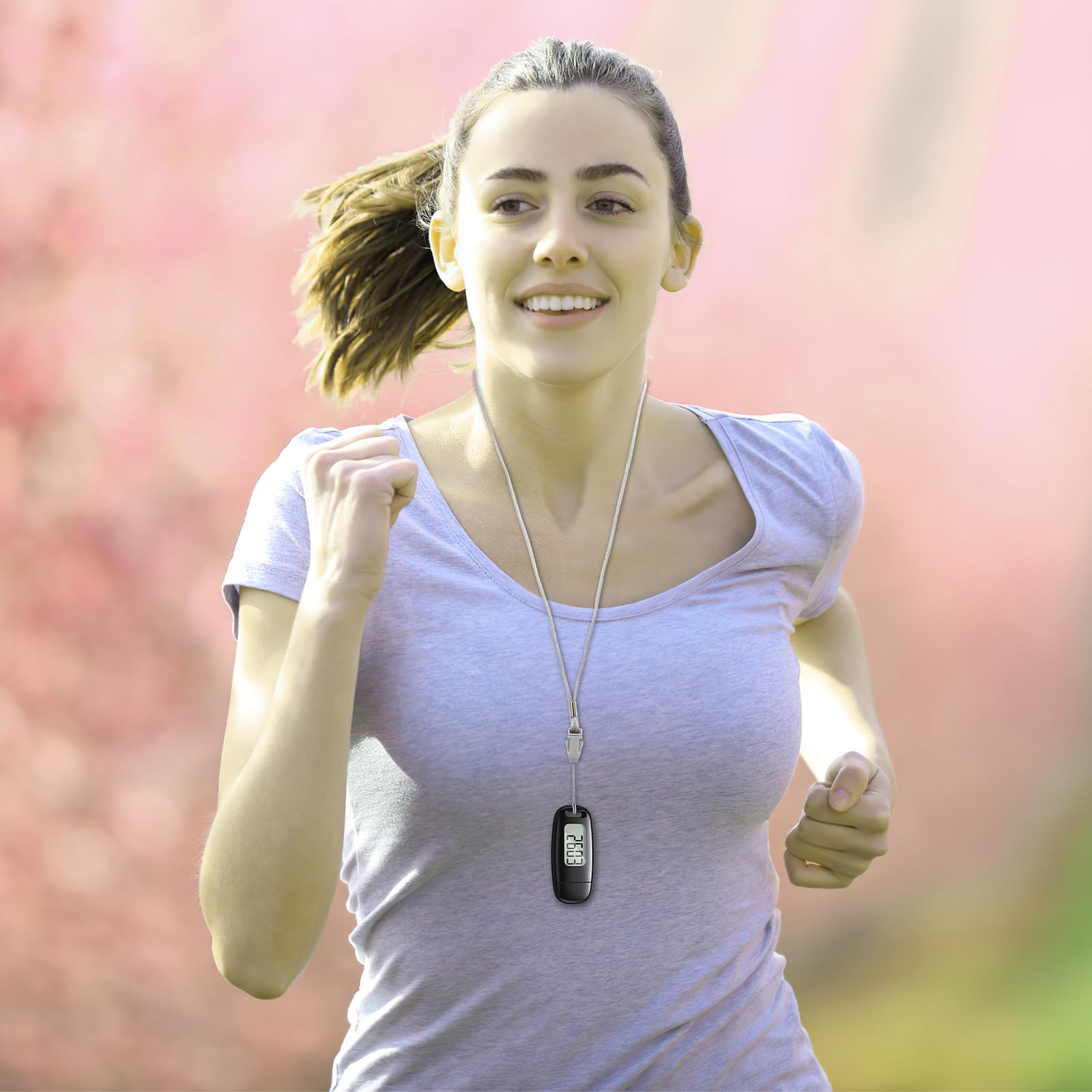 Podomètre 3D, Rechargeable par USB, podomètre pour la Marche, Grand écran, podomètre Simple sans Application, podomètre précis, Suivi des Pas