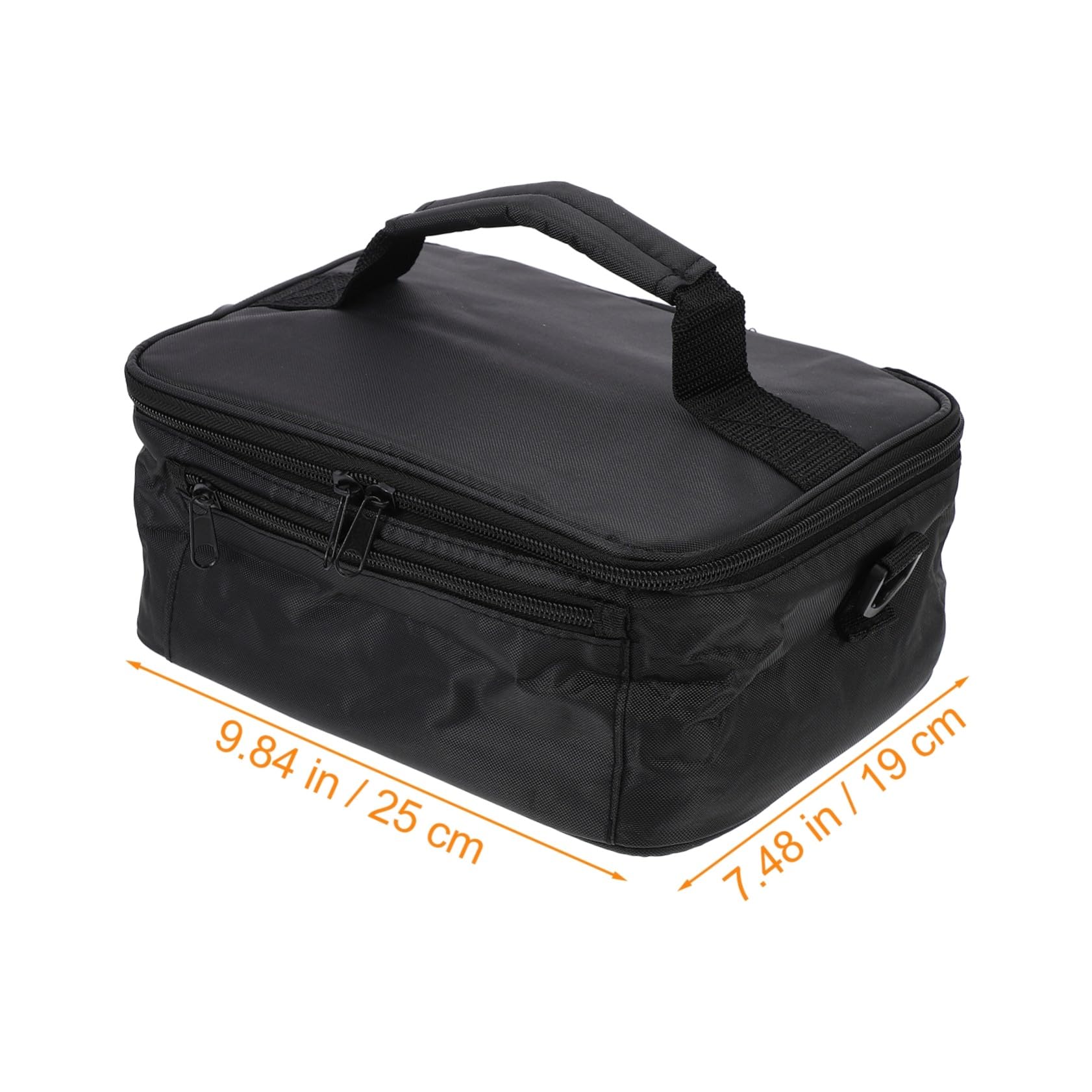 Bolsa Térmica Portátil Mantiene Temperatura Estable Aislamiento de Tela Oxford y Goma 12v para Almuerzo Adecuado para Oficina y Pesca Nocturna Nocturna
