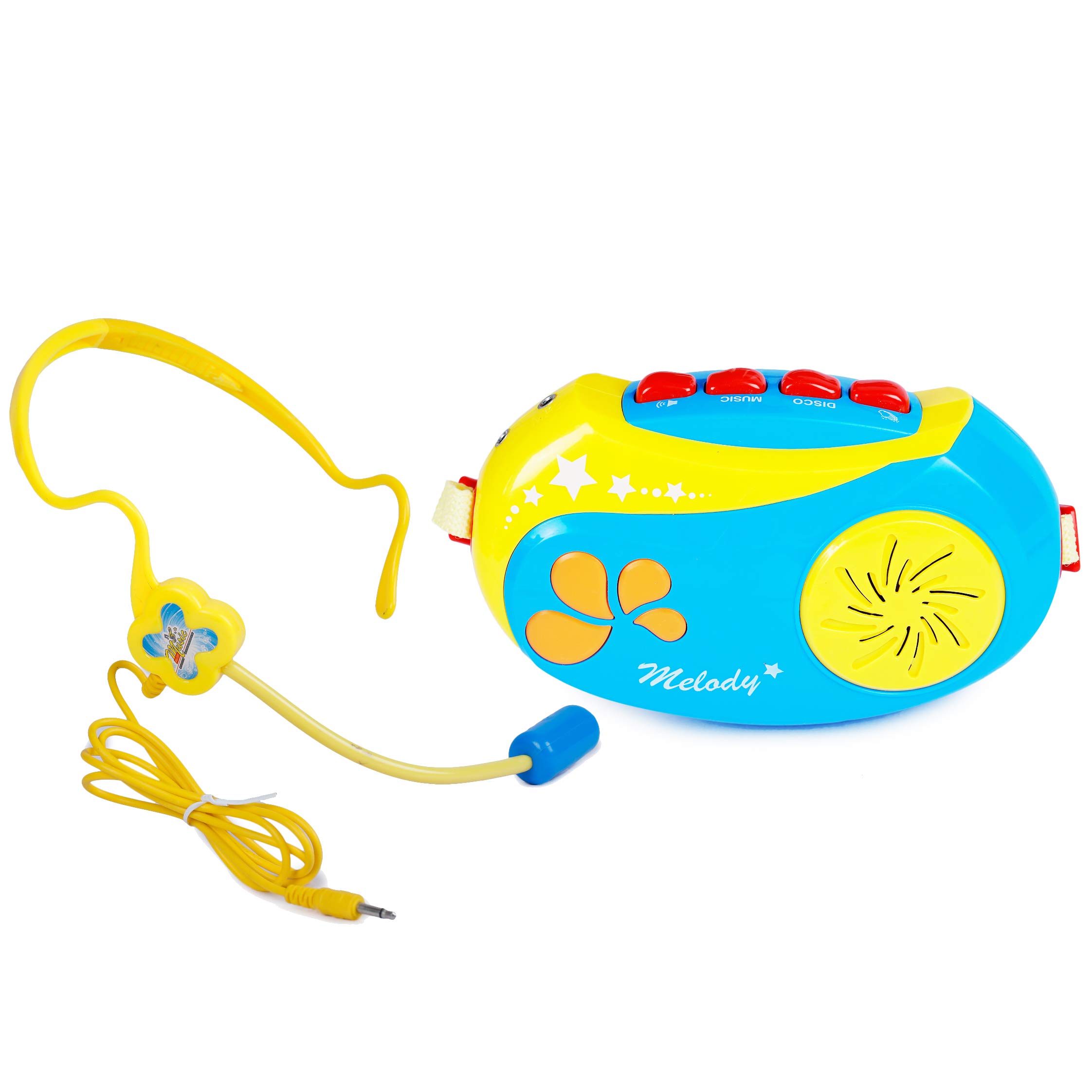 Webby Musical Microphone Toy with 5 Different Sound & Light for Kids