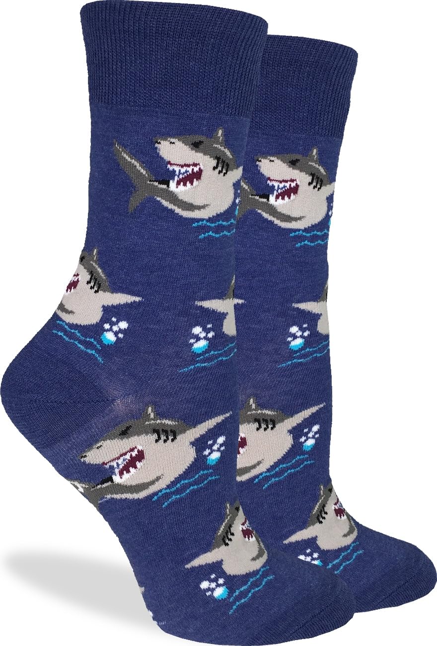 Good Luck Sock Women's Breaching Orcas Socks, Adult, Shoe Size 5-9 — view 289