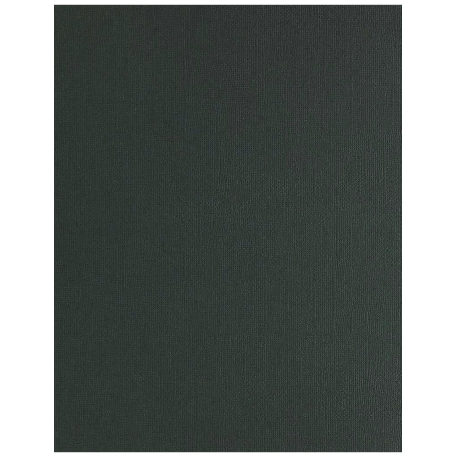 Paper Accents Muslin Texture Cardstock, Dark Gray, 8.5x11 Inch, 25 Pack, 73lb, Scrapbooking Card Making and Crafts