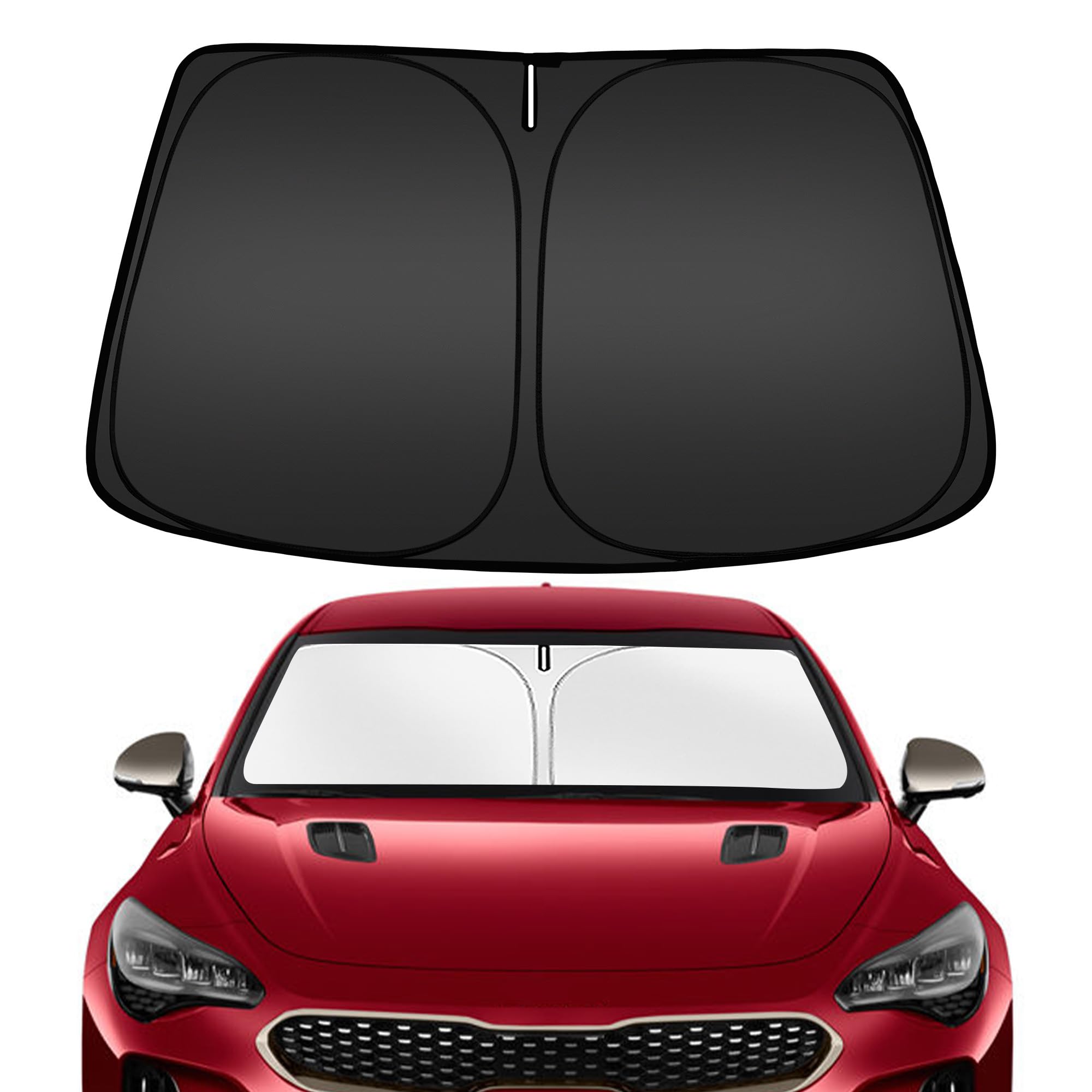 ARISMOTOR Windshield Sun Shade for Kia Stinger 2018-2023