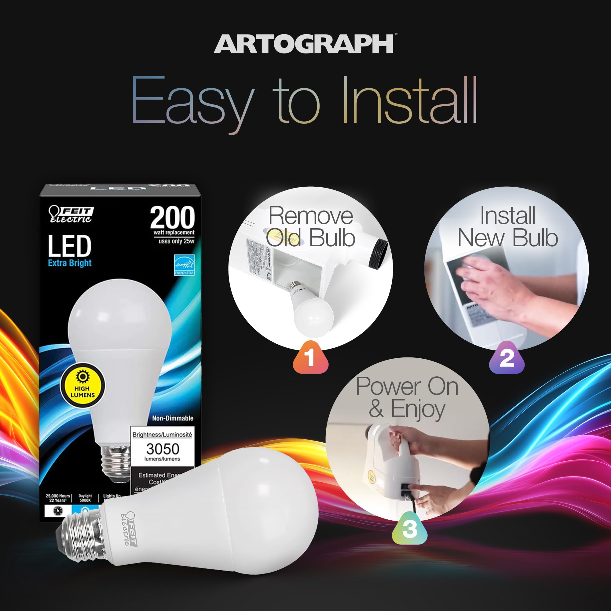 Artograph Tracer/EZ Tracer LED Bulb 25W / 3050 LUMENS