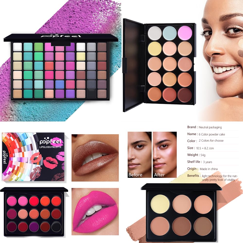 KARUIZI Makeup Kit All-in-One Gift for Women - Eyeshadow Palette